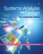 Systems Analysis and Design in a Changing World 7e John W Satzinger Robert B Jackson Stephen D Burd