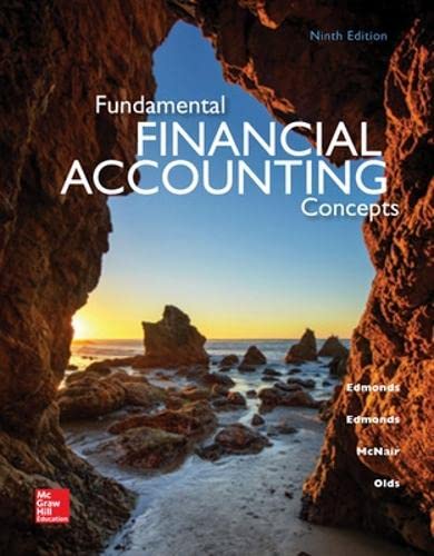 Test Bank For Fundamental Financial Accounting Concepts Thomas Edmonds 9th Edition