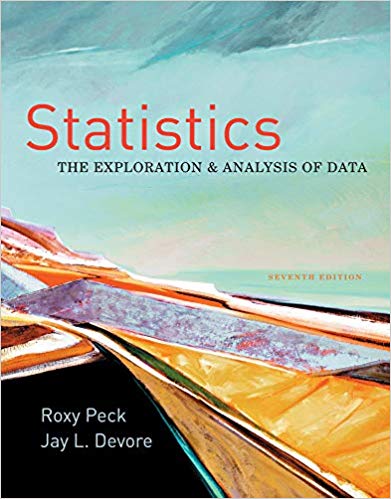 Test Bank For Statistics The Exploration & Analysis of Data 7th Edition by Roxy Peck 