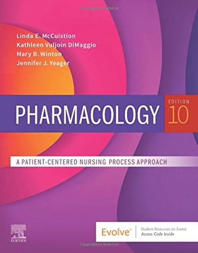 Test Bank for Pharmacology 10th Edition by McCuistion