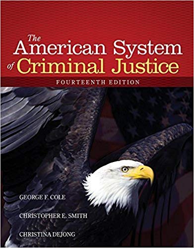 Test Bank for The American System of Criminal Justice