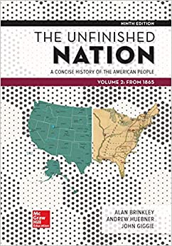 The Unfinished Nation A Concise History of the American People