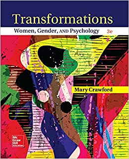 Transformations Women Gender And Psychology