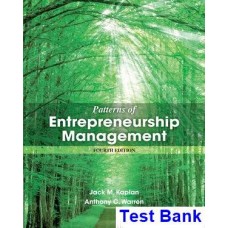 patterns entrepreneurship management 4th edition kaplan test bank 228x228